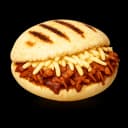 Chicken or shredded meat Arepa