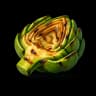 Confit Artichoke Flower with Iberian Ham