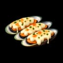 Baked mussels with allioli