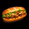 Vietnamese Banh Mi Sandwich