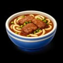 Spicy beef homemade noodle soup