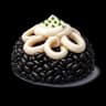 Black Rice with Squid and Cuttlefish with Allioli