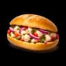 Ceviche sandwich