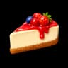 Homemade cheesecake