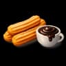 Serving of 6 churros or 2 porras