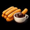 Churros with Chocolate