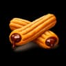 Chocolate-filled churros