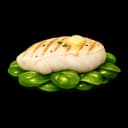 Grilled Hake Loin with Champagne