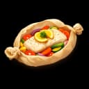 Monkfish en Papillote