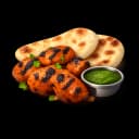 Josper Chandigarh Chicken, Naan, Mint Chutney