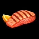 Grilled Salmon with Sautéed Vegetables and Soy Sauce