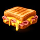 Triple Ham and Cheese Sandwich