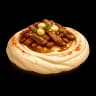 Hummus with Shawarma Meat