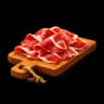 Iberian Ham and Crystal Bread with Tomato