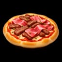 Filetto with Cured Ham Pizza