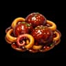 Meatballs with Squid