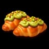 2 Mini Pistachio Croissants