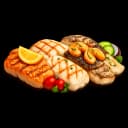 Mixed fish platter