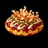 Japanese seafood okonomiyaki