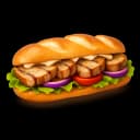 Mini Grilled Pork Loin Sandwich