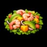 Prawn, Avocado, and Mango Salad