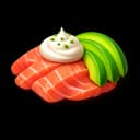 Salmon, Crème Fraîche, and Avocado