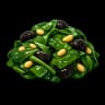 Catalan-style spinach