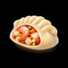 Chupe Gyozas with Prawn Tartar