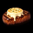 Sirloin with Goat Cheese