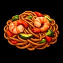 Asian Style Grilled Ramen Wok