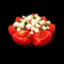 Tomato and feta cheese