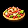 Tostada of Smoked Cod