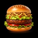 Veggie Burger & Fries
